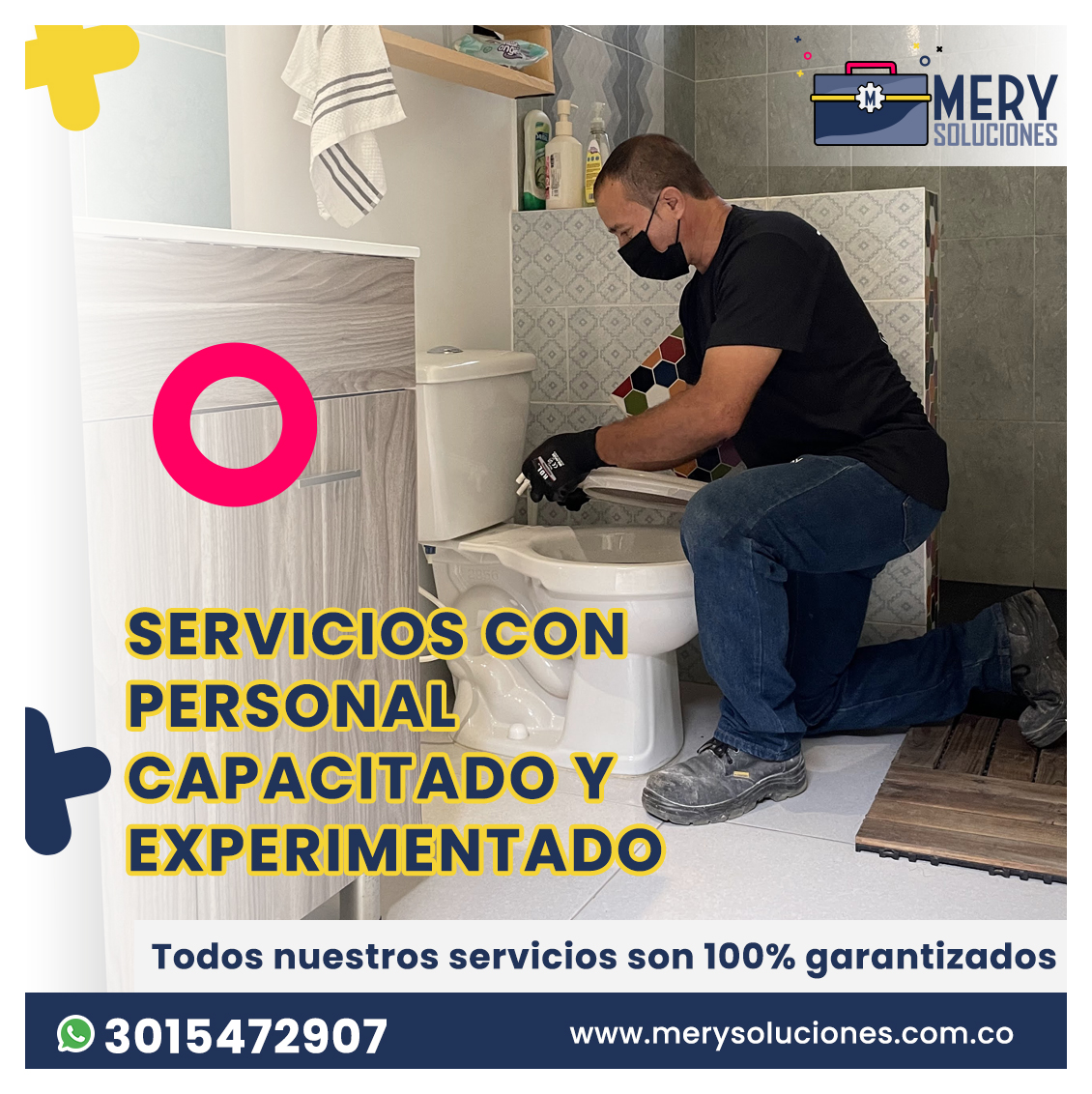 servicio garantizado y personal capacitado