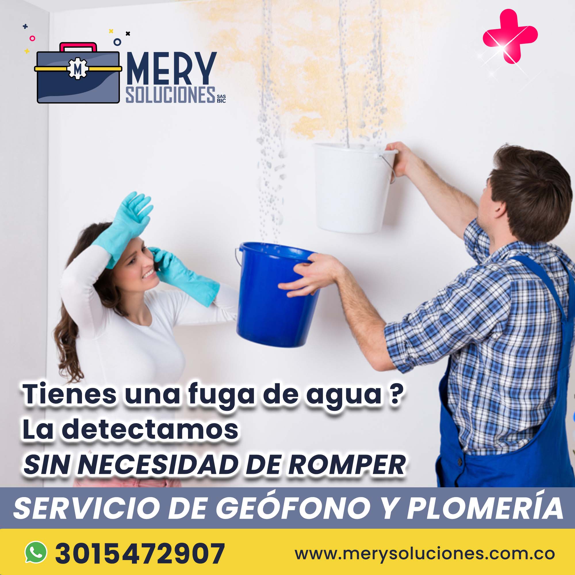 tienes una fuga